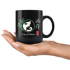 Yin Yang Cat Mug Tao Of Meow 11oz Black Coffee Mugs