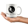 Yin Yang Cat Mug Tao of Meow 11oz White Coffee Mugs