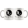Yin Yang Cat Mug Tao of Meow 11oz White Coffee Mugs