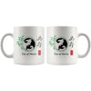 Yin Yang Cat Mug Tao Of Meow 11oz White Coffee Mugs