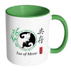 Yin Yang Cat Mug Tao Of Meow White 11oz Accent Coffee Mugs