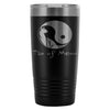 Yin Yang Cat Travel Mug Tao Of Meow 20oz Stainless Steel Tumbler