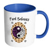 Yin Yang Mug Find Balance White 11oz Accent Coffee Mugs