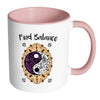 Yin Yang Mug Find Balance White 11oz Accent Coffee Mugs