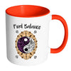 Yin Yang Mug Find Balance White 11oz Accent Coffee Mugs