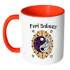 Yin Yang Mug Find Balance White 11oz Accent Coffee Mugs