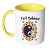 Yin Yang Mug Find Balance White 11oz Accent Coffee Mugs