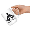 Yoga Cat Mug Be Here Meow 15oz White Coffee Mugs