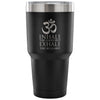 Yoga Insulated Coffee Travel Mug Inhale The Good 30 oz Stainless Steel Tumbler