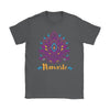 Yoga Lotus Flower Shirt Namaste Gildan Womens T-Shirt