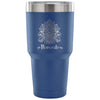 Yoga Lotus Flower Travel Mug Namaste 30 oz Stainless Steel Tumbler