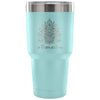 Yoga Lotus Flower Travel Mug Namaste 30 oz Stainless Steel Tumbler