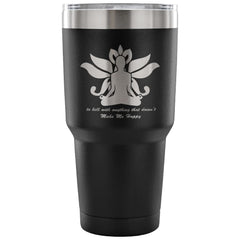 Yoga Lotus Travel Mug To Hell With Anything That 30 oz Stainless Steel Tumbler