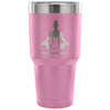 Yoga Meditation Cat Travel Mug Be Here Meow 30 oz Stainless Steel Tumbler