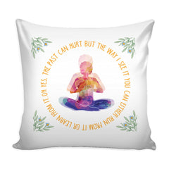 Yoga Meditation Graphic Pillow Cover Meditating Rafiki