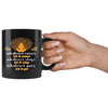 Yoga Mug Whatever Comes Let It Come 11oz Black Coffee Mugs