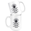 Yoga Mug Whatever Comes Let It Come Whatever Stays Let It 15oz White Coffee Mugs