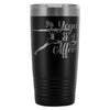 Yoga Travel Mug Yoga and Coffee 20oz Stainless Steel Tumbler