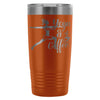 Yoga Travel Mug Yoga and Coffee 20oz Stainless Steel Tumbler