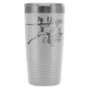 Yoga Travel Mug Yoga and Coffee 20oz Stainless Steel Tumbler