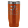 Yoga Travel Mug Inhale The Good S* Exhale The Bull* 20oz Stainless Steel Tumbler