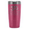 Yoga Travel Mug Inhale The Good S* Exhale The Bull* 20oz Stainless Steel Tumbler