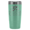 Yoga Travel Mug Inhale The Good S* Exhale The Bull* 20oz Stainless Steel Tumbler