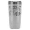 Yoga Travel Mug To Relieve Stress I Do Yoga Just 20oz Stainless Steel Tumbler