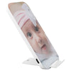 Your Face Selfie Personalized Smartphone Wireless Charging Stand Upload Your Own Image