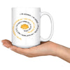 Zen Meditation Mug I Am Grounded I Am Centered I Am 15oz White Coffee Mugs