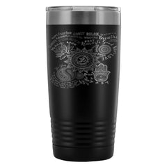 Zen Meditation Travel Mug Hope Inspire Meditate 20oz Stainless Steel Tumbler