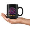Zen Meditation Yoga Lotus Flower Mug Namaste 11oz Black Coffee Mugs