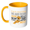Zen Mug Each Morning We Are Born Again White 11oz Accent Coffee Mugs
