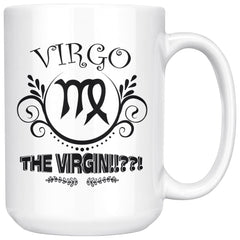 Zodiac Astrology Mug Virgo The Virgins 15oz White Coffee Mugs