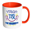 Zodiac Astrology Mug Virgo The Virgins White 11oz Accent Coffee Mugs