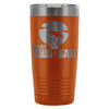 Zombie Travel Mug Fight The Dead 20oz Stainless Steel Tumbler