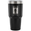 Zombie Travel Mug Fight The Dead Fear The Living 30 oz Stainless Steel Tumbler